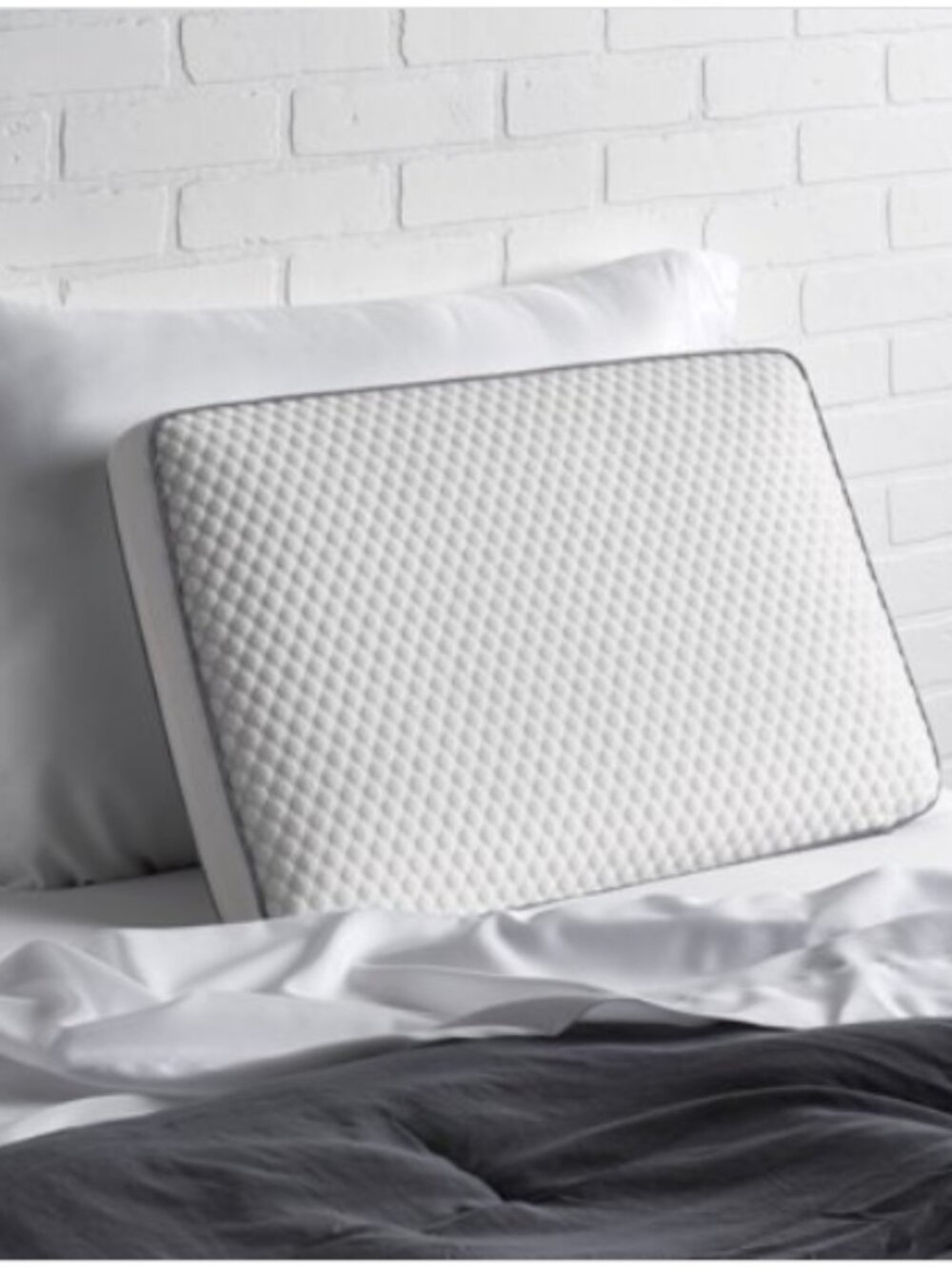 Ella Jayne Super Cooling Gel Top Memory Foam Pillow, Standard - White